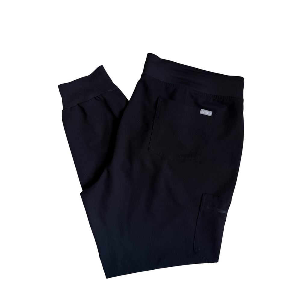 FIGS Zamora Jogger Scrub Pants (Black) - XXL/T